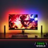 LED lámpa szett , PC monitor követő funkcióval , 2 db , asztali , RGB + IC (digitális) , GOVEE , Gaming Light Kit