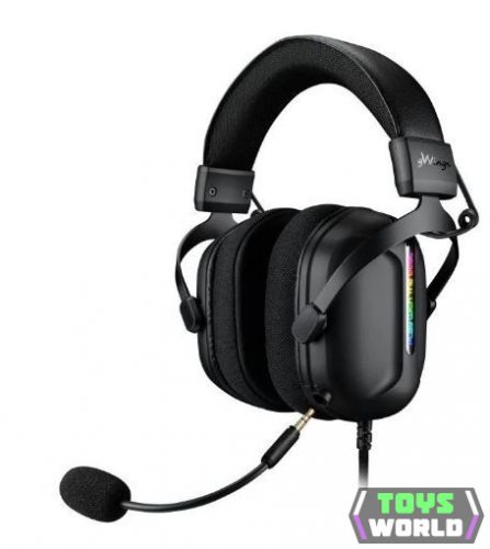 gWings GW930hs gaming headset fekete