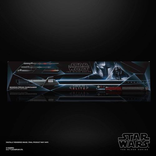 Star Wars Mandalorian Darksaber – Black Series Force FX Elite fénykard