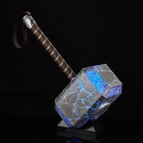 Thor: Love and Thunder Marvel Legends 1/1 Mighty Thor Mjolnir Premium Roleplay Hammer elektromos replika 49 cm