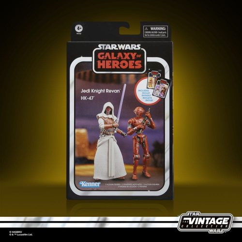 Star Wars: Galaxy of Heroes Vintage Collection Jedi Knight Revan & HK-47 2 db-os akciófigura csomag 10 cm