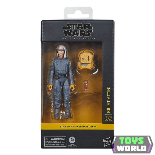 Star Wars Skeleton Crew KB At Attin figura 15cm