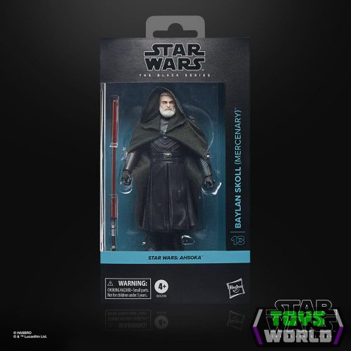 Star Wars Ahsoka Baylan Skoll Mercenary figura 15cm