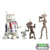 Star Wars: The Mandalorian Black Series R5-D4, BD-72 & Pit Droids 4 db-os akciófigura csomag