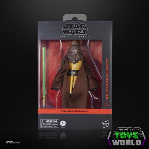 Star Wars: The Acolyte Black Series Action Figura Jedi Master Kelnacca 15 cm