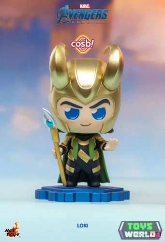 Avengers: Endgame Cosbi Mini figura Loki 8 cm