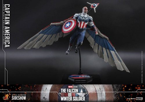 The Falcon and The Winter Soldier 1/6 Captain America akciófigura 30 cm