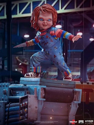 Child's Play 2 Art Scale 1/10 Chucky szobor figura 15 cm