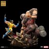 MARVEL BDS ART SCALE Szobor 1/10 WOLVERINE VS JUGGERNAUT  EXCLUSIVE 30 CM