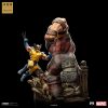 MARVEL BDS ART SCALE Szobor 1/10 WOLVERINE VS JUGGERNAUT  EXCLUSIVE 30 CM