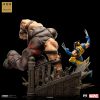 MARVEL BDS ART SCALE Szobor 1/10 WOLVERINE VS JUGGERNAUT  EXCLUSIVE 30 CM