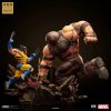 MARVEL BDS ART SCALE Szobor 1/10 WOLVERINE VS JUGGERNAUT  EXCLUSIVE 30 CM