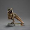 Jurassic Park Mini Co. PVC Figura T-Rex Illusion 15 cm,ajándék kulcstartóval