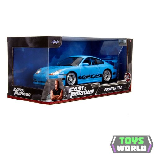 Fast & Furious Diecast Model 1/24 Brian's Porsche 911 GT3 RS