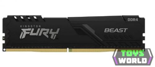 16GB 2666MHz DDR4 RAM Kingston Fury Beast CL16 