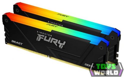 32GB 3200MHz DDR4 RAM Kingston Fury Beast RGB CL16 (2x16GB)