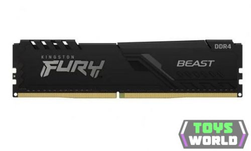 16GB 3200MHz DDR4 RAM Kingston Fury Beast Black CL16