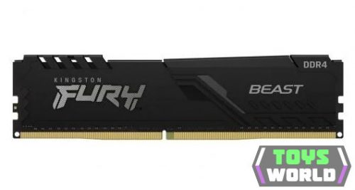 32GB 3200MHz DDR4 RAM Kingston Fury Beast Black CL16