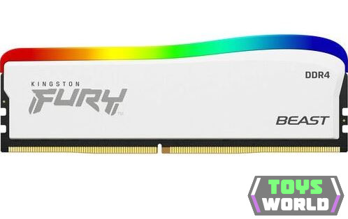 8GB 3200MHz DDR4 RAM Kingston Fury Beast White Special Edition