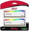 32GB 3200MHz DDR4 RAM Kingston Fury Beast White RGB SE CL16 (2x16GB) 