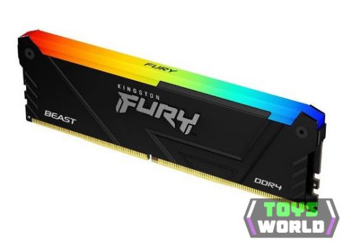 16GB 3600MHz DDR4 RAM Kingston Fury Beast RGB CL18