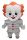 Stephen King's It 2017 Phunny Pennywise plüss figura 20 cm