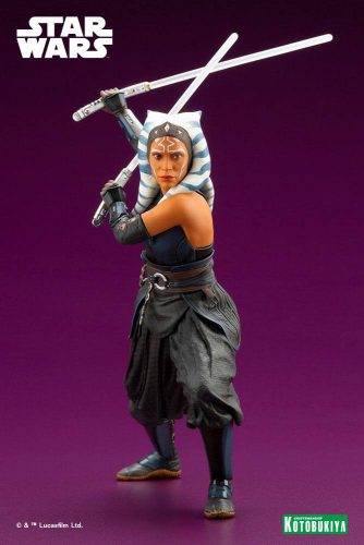 Star Wars The Mandalorian ARTFX 1/10 Ahsoka Tano szobor figura 19 cm