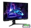 27' Samsung Odyssey G3 G30D FHD 180 Hz Gaming monitor fekete