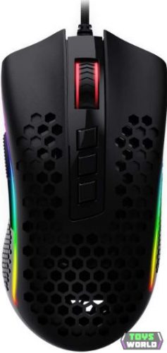 Redragon M808 Strorm RGB Gaming egér fekete