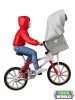 E.T. the Extra-Terrestrial UDF Series E.T. & Elliot Bicycle Mini figura 9 cm