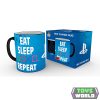 PLAYSTATION - Hőre Változó Bögre - 320 ml - Eat Sleep Repeat 