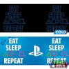 PLAYSTATION - Hőre Változó Bögre - 320 ml - Eat Sleep Repeat 