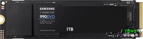 1TB Samsung 990 EVO M.2 NVMe SSD meghajtó 