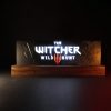 The Witcher Wild Hunt Logo LED lámpa 22 cm