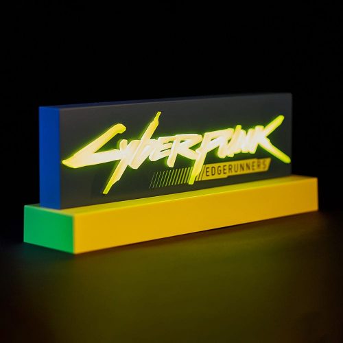 Cyberpunk Edgerunner Logo LED lámpa 22 cm