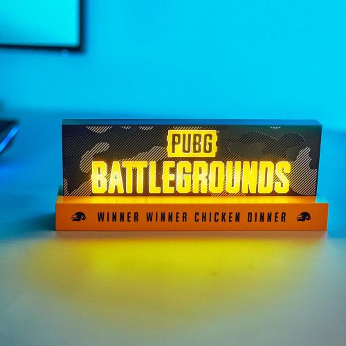 Playerunknown's Battlegrounds Logo LED-lámpa 22 cm