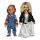 Bride of Chucky - Chucky and Tiffany Clothed 2db-os figura csomag 14cm