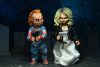 Bride of Chucky - Chucky and Tiffany Clothed 2db-os figura csomag 14cm