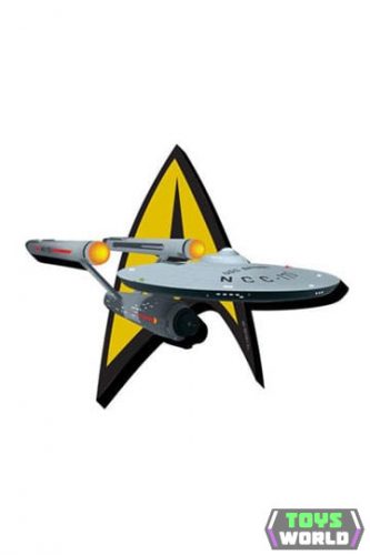 Star Trek: Ship & Logo Funky Chunky hűtőmágnes