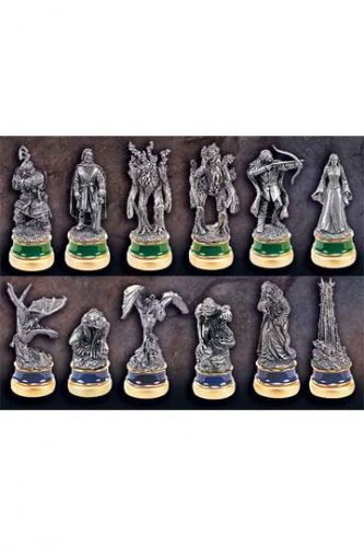 Lord of the Rings Chess Pieces The Two Towers sakk figurák