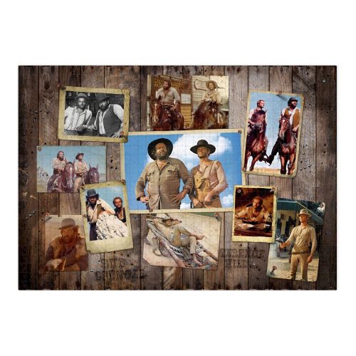 Bud Spencer & Terence Hill Western Photo Wall puzzle (1000 darab)