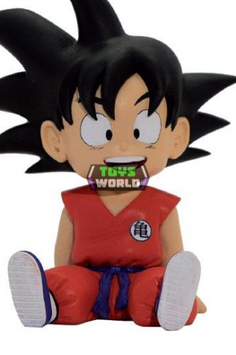 Dragon Ball Son Goku Chibi persely figura 16cm