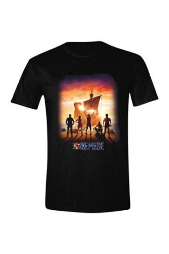 One Piece Live Action t-shirt póló Sunset Poster 