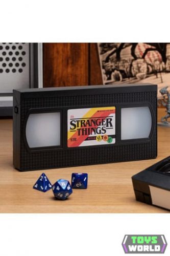 Stranger Things: VHS Logo lámpa