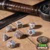 The Witcher Dice Set Geralt The White Wolf (7)