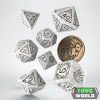 The Witcher Dice Set Geralt The White Wolf (7)