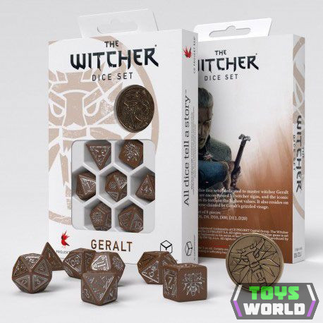 The Witcher Dice Set Geralt Roach's Companion (7)