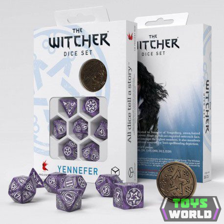 The Witcher Dice Set Yennefer Lilac and Gooseberries (7)