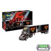 AC/DC Tour Truck & Trailer modell készlet ajándékcsomag 55 cm