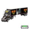 AC/DC Tour Truck & Trailer modell készlet ajándékcsomag 55 cm